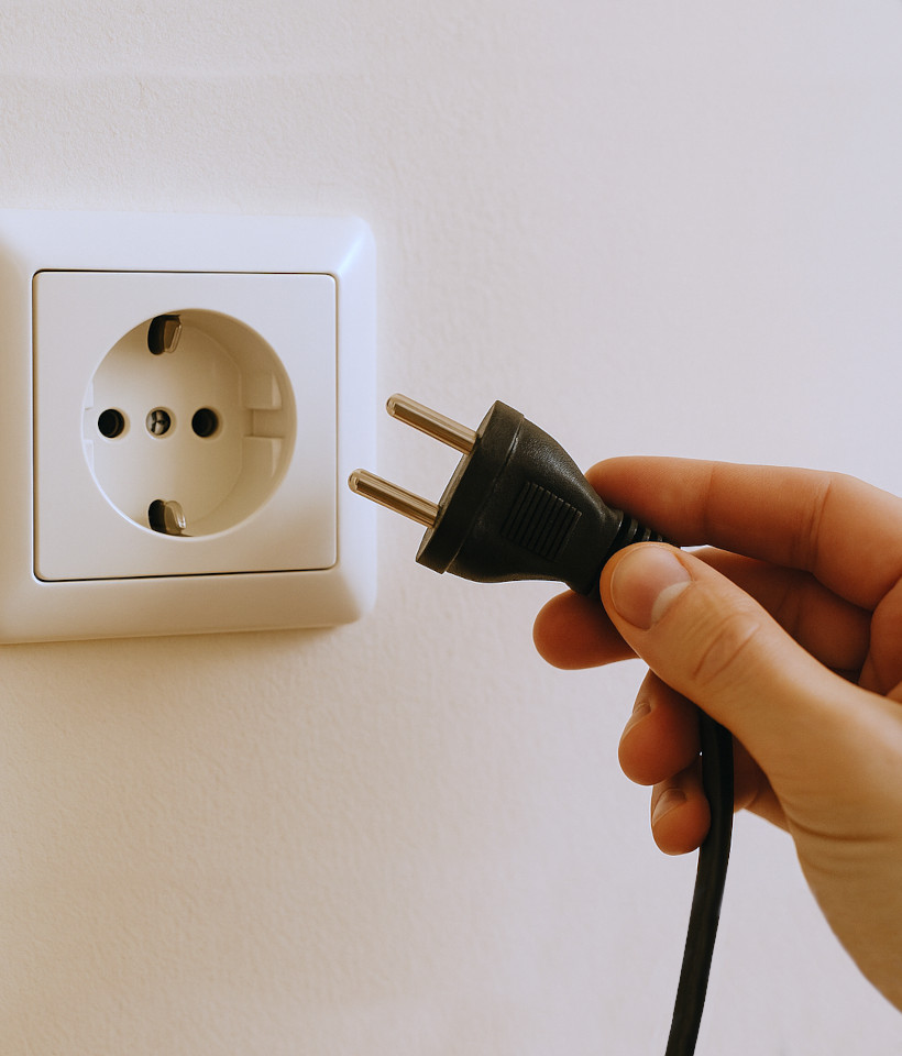 Power Up the Videolink Device